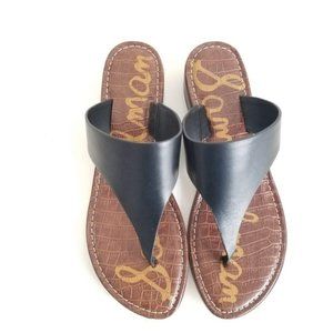 Sam Edelman Jaynee Leather T-Strap Sandal Flip Flop